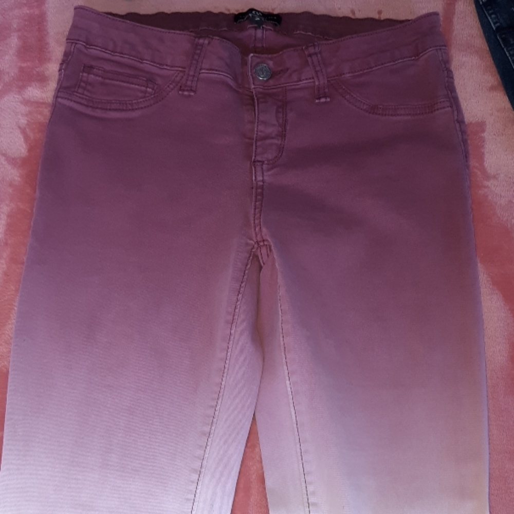 Ombre Pink Jeans